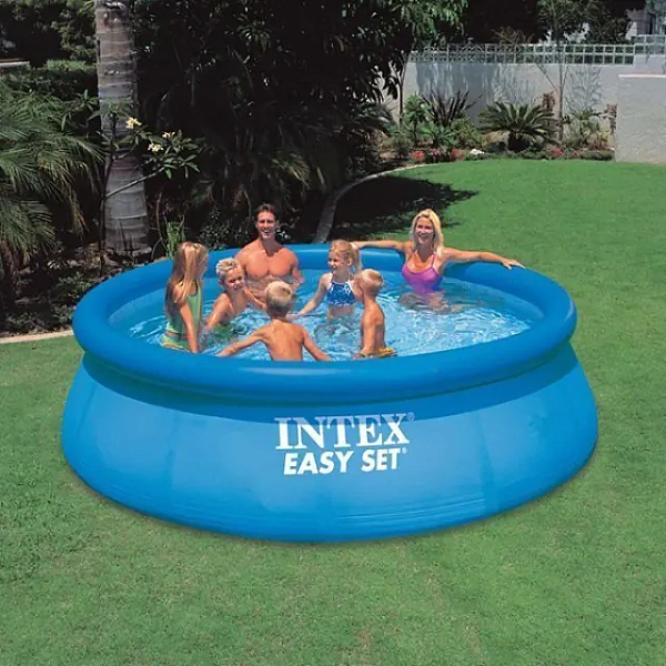 Надувной семейный бассейн Intex Easy Set Интекс Изи Сет c28130, c56930, c28160 фото 2