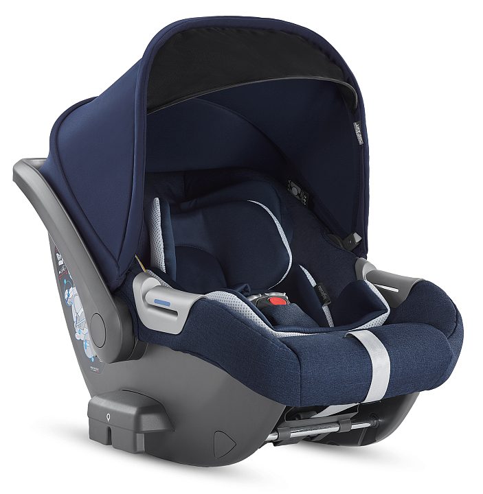 Детская коляска Inglesina Aptica System Quattro 4 в 1 на шасси Aptica Graphite Blue Navy — как выглядит в жизни
