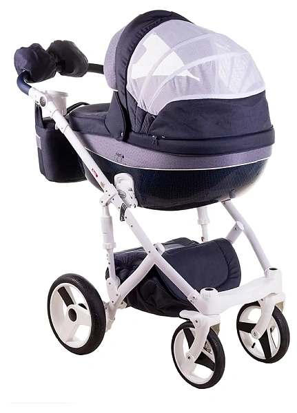 Детская коляска Adamex Monte Deluxe Carbon 2 в 1 фото 2