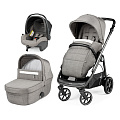 Детская коляска Peg-Perego Veloce SL Modular 3 в 1 (City Grey
						
					) — Фото