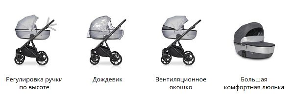Детская коляска Riko Nano Pro 2 в 1 фото 1