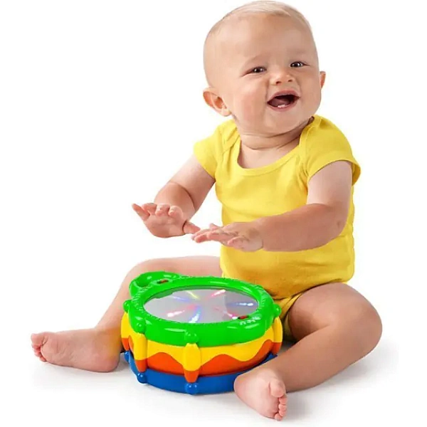 Развивающая игрушка Bright Starts Брайт Стартс Музыкальный Барабан 52179 фото 1