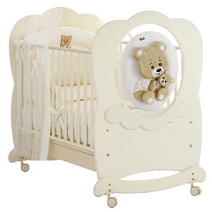 Детская кроватка Baby Expert Abbracci by Trudi, полозья