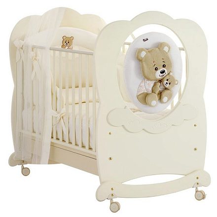 Детская кроватка Baby Expert Abbracci by Trudi, полозья
