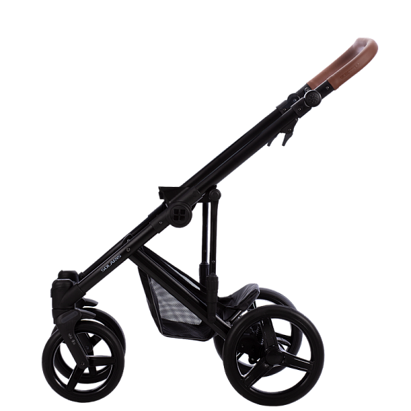Детская коляска Bebetto Solaris Pro 2 в 1, 100% экокожа фото 3