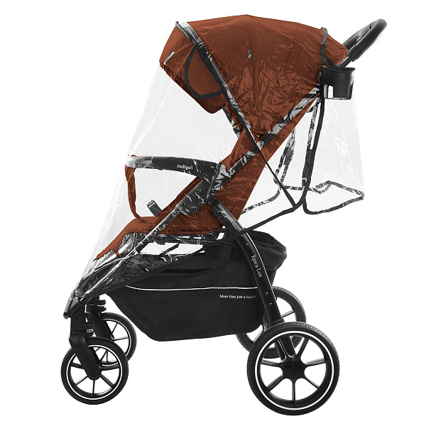Детская прогулочная коляска Indigo Epica Lux S фото 4