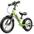 Детский беговел Small Rider Roadster 2 Air Plus, с ревом мотора, светодиодами (Зеленый) — Фото