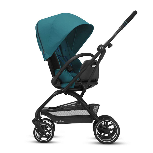 Детская прогулочная коляска Cybex Eezy S Twist Plus 2 на черной раме фото 10