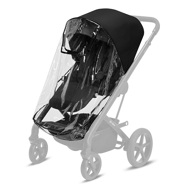 Детская прогулочная коляска Cybex Balios S Lux на серебряной раме фото 9