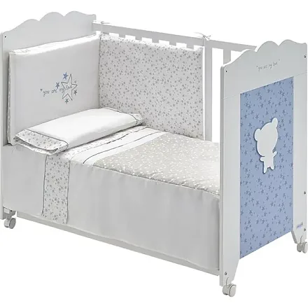 Сменный комплект белья Micuna Vintage Микуна Винтаж TX-821 в кроватку 120 х 60 см, 3 предмета