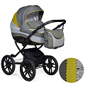 Детская коляска Indigo 17 S Plus 2 в 1, эко-кожа, колеса 14'' (06Special
						
					) — Фото