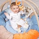 Детская подушка-подголовник Nattou Neck pillow Наттоу Нек пиллоу Arthur & Louis Носорог 644365 фото 4