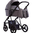 Детская коляска Bebetto Flavio 2 в 1 на черной раме - Фото