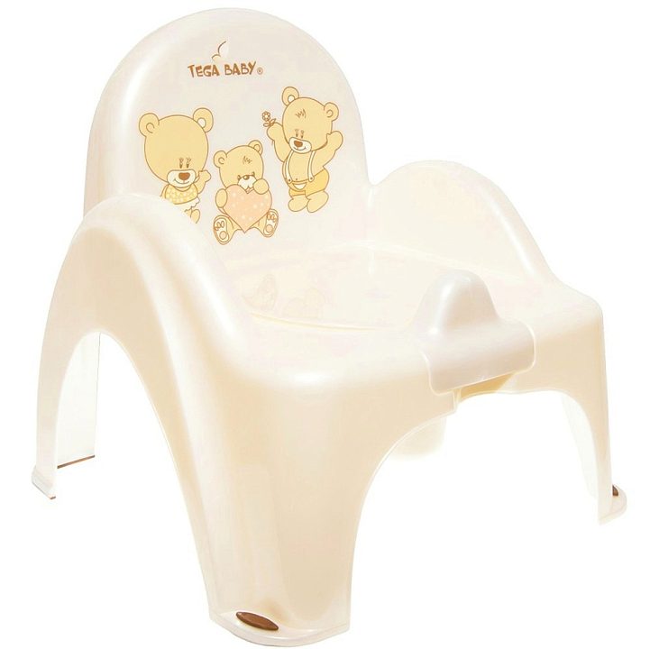 Детский горшок Tega Baby Мишка — как выглядит в жизни