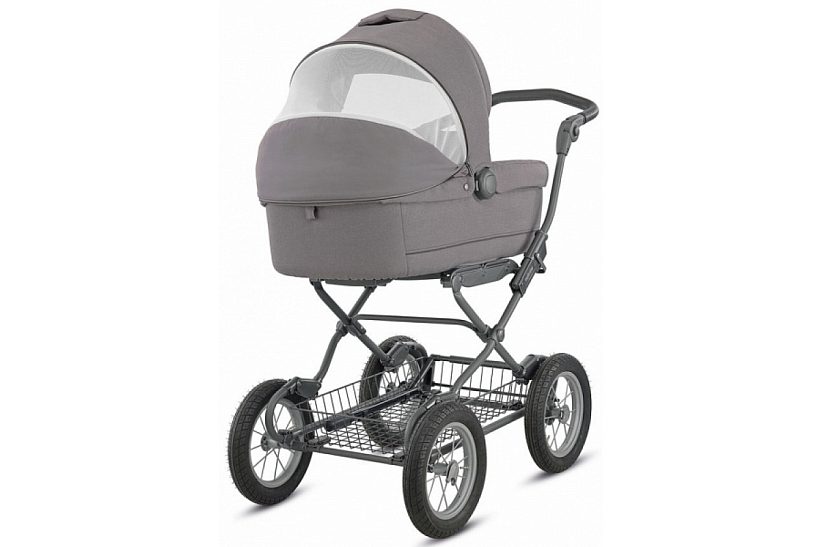 Детская коляска-люлька Inglesina Sofia на шасси Ergo Bike — как выглядит в жизни