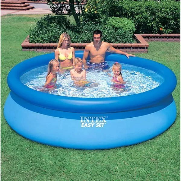 Надувной семейный бассейн Intex Easy Set Интекс Изи Сет c28130, c56930, c28160 фото 1