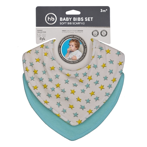 Набор нагрудников Happy Baby Baby Bibs Set (16010) фото 4