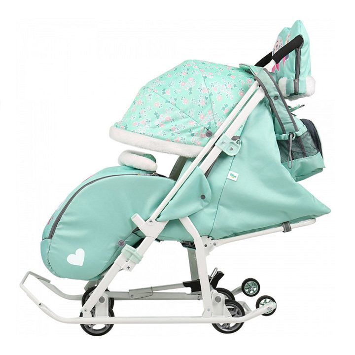 Санки-коляска Nika Disney Baby 2 — как выглядит в жизни