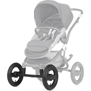 Крепежная вилка с передними колесами Britax B-Agile, B-Motion и Affinity Бритакс Би-Аджил, Би-Моушн и Аффинити