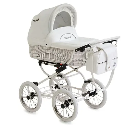 Детская коляска Reindeer Prestige Wiklina 3 в 1, экокожа