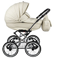 Детская коляска BeBe-Mobile Santana Ecco 2 в 1, ткань+эко-кожа (эко-кожа 11s
						
					) — Фото