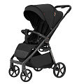 Детская прогулочная коляска Carrello Bravo Carbon CRL-5530 (Deep Black
						
					) — Фото