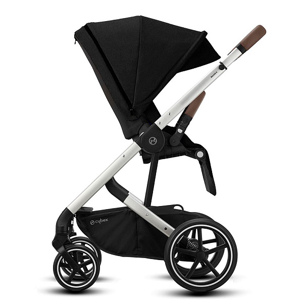 Детская прогулочная коляска Cybex Balios S Lux на серебряной раме фото 3