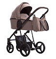 Детская коляска Bebetto Flavio 2 в 1 на черной раме (18 т.бежевый
						
					) — Фото