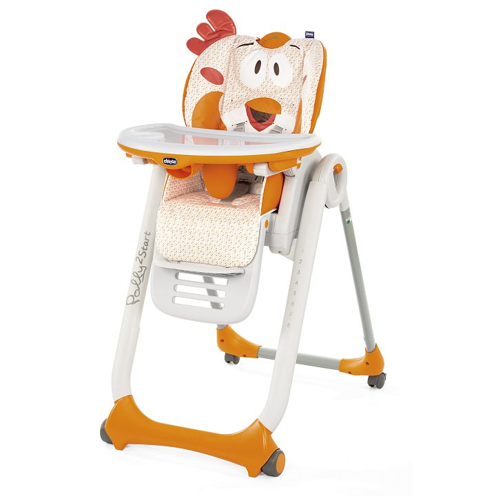 Стульчик для кормления Chicco Polly2Start — как выглядит в жизни