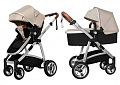 Детская прогулочная коляска Baby Tilly T-165 Futuro (Peanut Beige
						
					) — Фото