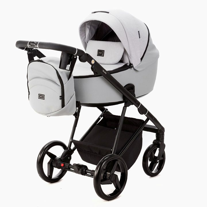 Детская коляска Adamex Blanc - Lux 3 в 1 — как выглядит в жизни