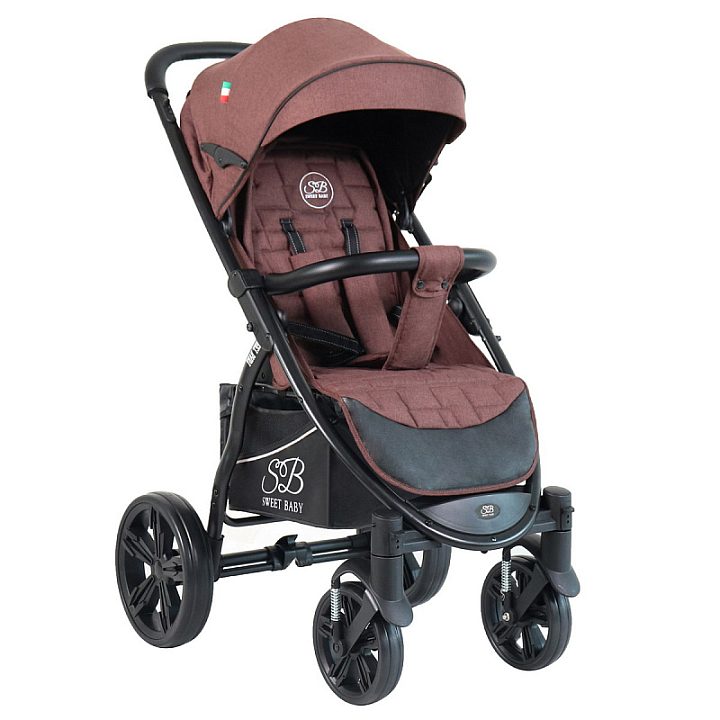 Детская прогулочная коляска Sweet Baby Carisma — как выглядит в жизни