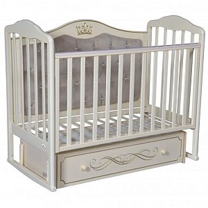 Детская кроватка Oliver Francesca Elegance Premium, универсальный маятник/ящик