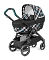 Детская коляска Peg-Perego Book SL Elite Modular 3 в 1 (Tartan
						
					) — Фото