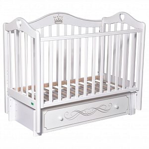 Детская кроватка Palermo Candy Elite, универсальный маятник/ящик