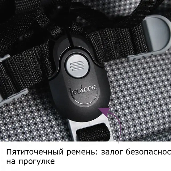 Детская коляска Teutonia Mistral Primus V3 Titanium Теутония Мистраль Примус В3 Титаниум WHL3 HB 2 в 1 с ручным тормозом фото 11