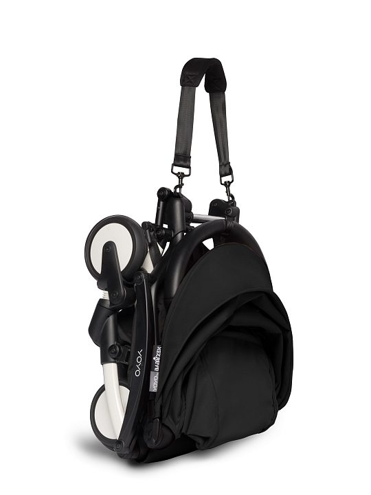 Детская коляска Babyzen Yoyo 2 Newborn Pack 2 в 1 на белой раме — как выглядит в жизни