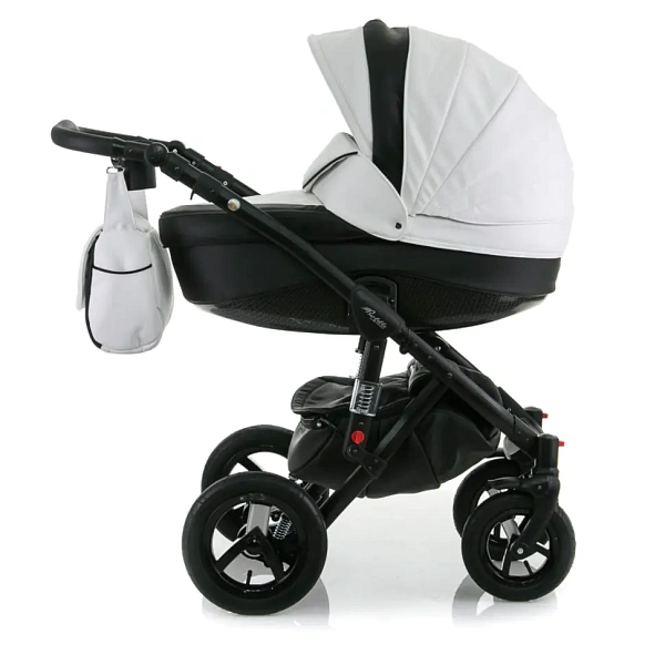 Детская коляска Adamex Barletta Deluxe (Carbon) 2 в 1 фото 2