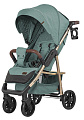 Детская прогулочная коляска Baby Tilly Eco T-166 (Emerald Green
						
					) — Фото