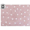Ковер в детскую Lorena Canals Polka Dots (розовый-белый C-00081) — Фото