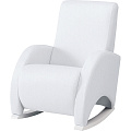 Кресло-качалка Micuna Wing Confort White (Leatherette white искусственная кожа) — Фото