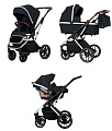 Детская коляска Carrello Aurora 3 в 1 2022 (Space Black
						
					) — Фото