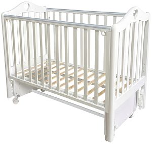 Детская кроватка ByTwinz Estelle 6, универсальный маятник/ящик