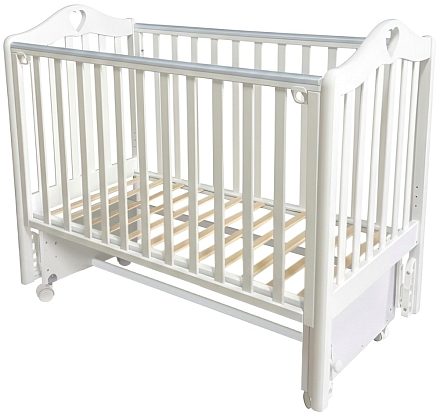 Детская кроватка ByTwinz Estelle 6, универсальный маятник/ящик