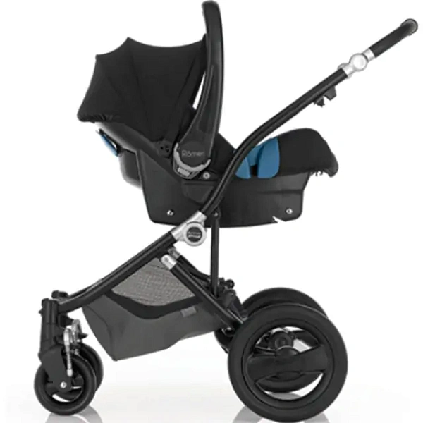 Детская прогулочная коляска Britax Affinity, черное шасси фото 3