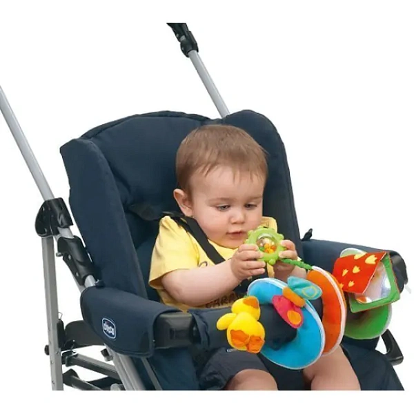 Игрушка-подвеска Chicco Чико Утёнок для прогулочной коляски фото 5