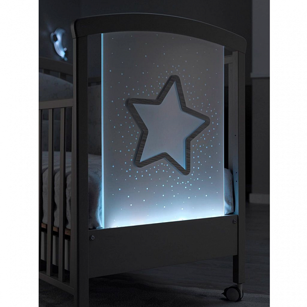 Детская кроватка Erbesi Star LED фото 3