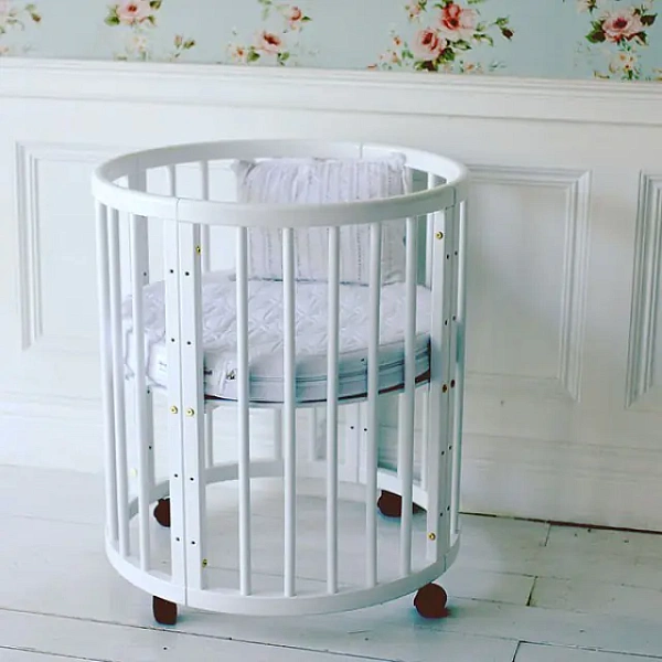 Детская кроватка Феалта-baby Феалта-беби Луна 5 в 1 с маятником фото 3