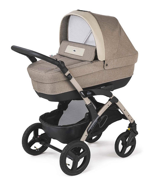 Детская коляска CAM Dinamico Up Smart 3 в 1 на серой раме фото 1