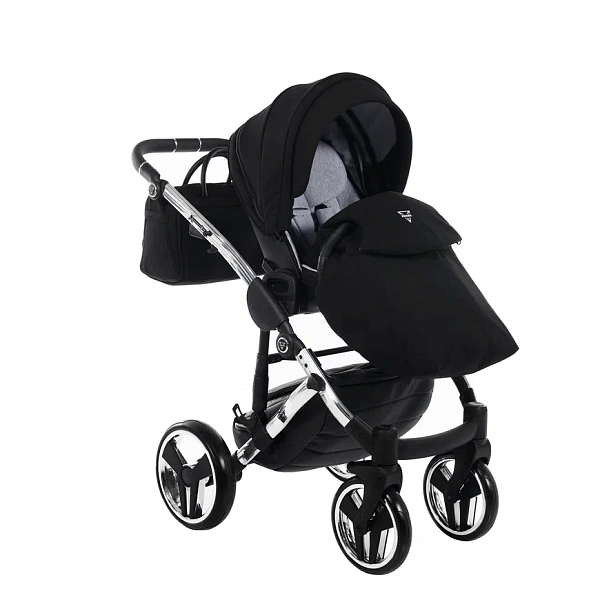 Детская коляска Junama Diamond Special V2 2 в 1 на серебряной раме фото 7